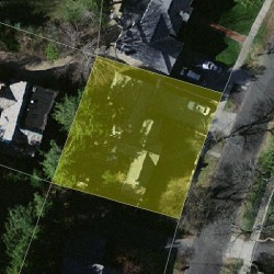 40 Rosalie Rd, Newton MA 02459-3131 aerial view