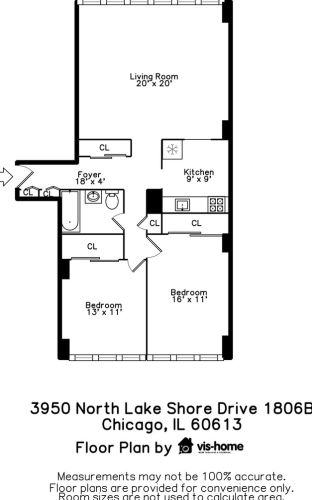 3950 Lake Shore Dr, Chicago IL  60613-3434 exterior