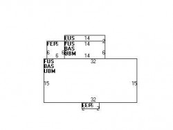 141 Bridge St, Newton MA 02458-1105 floor plan