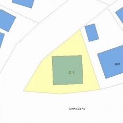 2015 Commonwealth Ave, Newton MA 02466-2003 plot plan