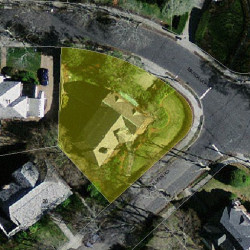 28 Gralynn Rd, Newton MA 02459-1311 aerial view