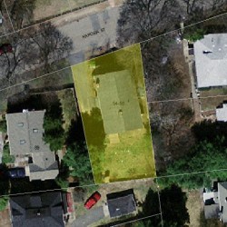 56 Chaske Ave, Newton MA  02466-1117 aerial view