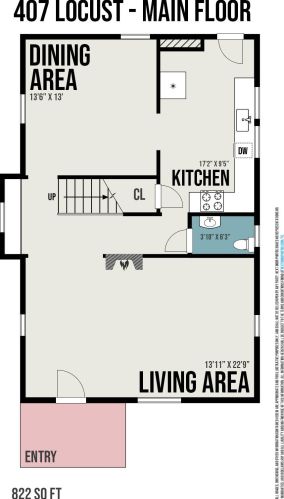 407 Locust St, Kalamazoo MI  49007-5019 exterior