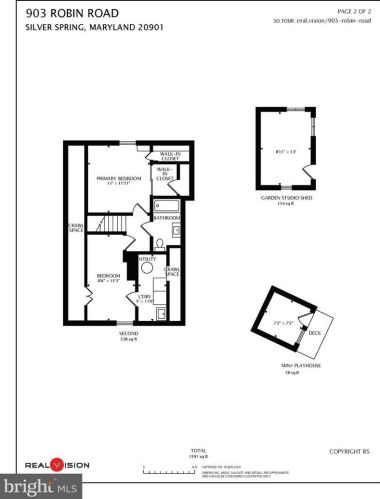 903 Robin Rd, Silver Spring MD  20901-1872 exterior