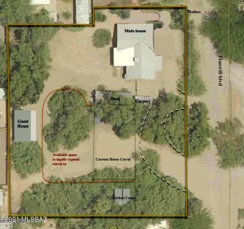 3349 Flanwill Blvd, Tucson AZ  85716-1398 exterior