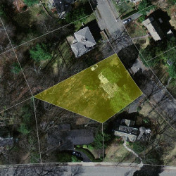 131 Dane Hill Rd, Newton MA 02461-2018 aerial view