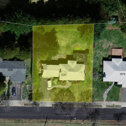 1585 Commonwealth Ave, Newton MA  02465-2800 aerial view