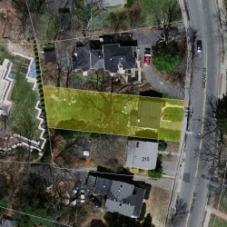 211 Grove St, Newton MA 02466-2225 aerial view