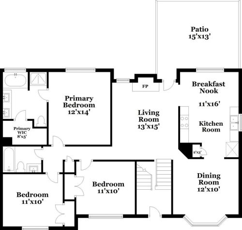 2676 Field Spring Dr, Lithonia GA  30058-3843 exterior