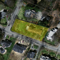 84 Aspen Ave, Newton MA  02466-3014 aerial view