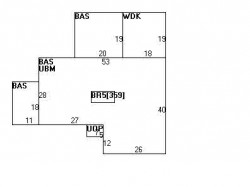 28 Dorothy Rd, Newton MA  02459-3308 floor plan