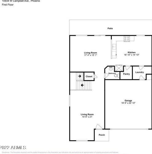 10934 Campbell Ave, Phoenix AZ  85037-5475 exterior