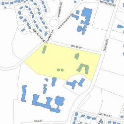825 Centre St, Newton MA  02458-2527 plot plan