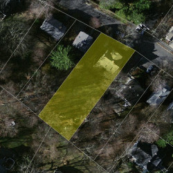 56 Bennington St, Newton MA  02458-1949 aerial view