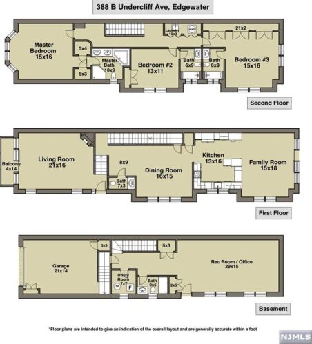 388 Undercliff Ave, Edgewater NJ 07020-7251 exterior