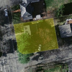 50 Olde Field Rd, Newton MA 02459-2733 aerial view