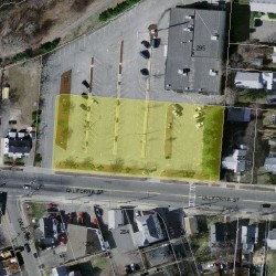 295 California St, Newton MA  02458-1052 aerial view