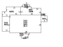91 Nehoiden Rd, Newton MA 02468-1925 floor plan