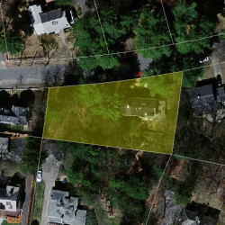 94 Avalon Rd, Newton MA  02468-1612 aerial view