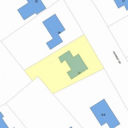 12 Fairway Dr, Newton MA 02465-1713 plot plan