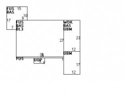 24 Fredana Rd, Newton MA 02468-1104 floor plan