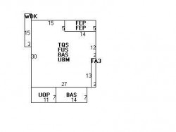 35 Bennington St, Newton MA  02458-1901 floor plan