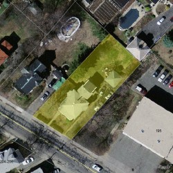 205 Crafts St, Newton MA 02460-1441 aerial view