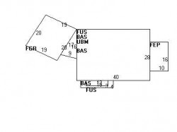 55 Evelyn Rd, Newton MA 02468-1212 floor plan