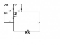 181 Christina St, Newton MA  02461-1915 floor plan