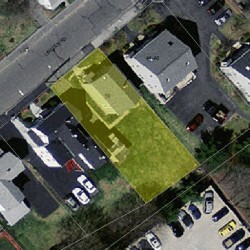50 Lincoln Rd, Newton MA 02458-1254 aerial view