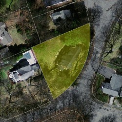 79 Alban Rd, Newton MA  02468-1903 aerial view