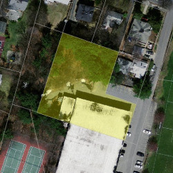 215 Albemarle Rd, Newton MA 02460-1360 aerial view