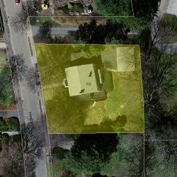 100 Prince St, Newton MA 02465-2631 aerial view