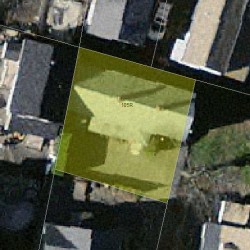 105 Pearl St, Newton MA 02458-1509 aerial view