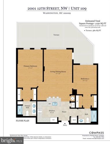 2001 12th St, Washington DC  20009-4574 exterior