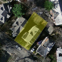 15 Newtonville Ave, Newton MA 02458-1938 aerial view
