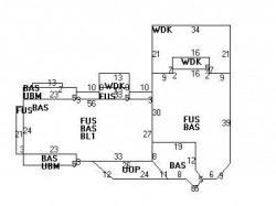 132 Dartmouth St, Newton MA 02465-2839 floor plan