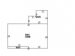 25 Bernard St, Newton MA 02461-1903 floor plan