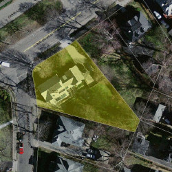 282 Commonwealth Ave, Newton MA  02459 aerial view