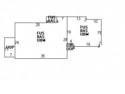 80 Alderwood Rd, Newton MA  02459-1249 floor plan