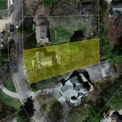 150 Prince St, Newton MA  02465-2604 aerial view