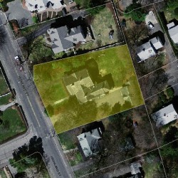 102 Highland St, Newton MA 02465-2405 aerial view