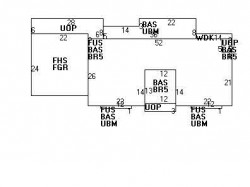 228 Wiswall Rd, Newton MA 02459-3544 floor plan