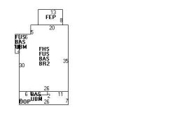 52 Boyd St, Newton MA 02458-1602 floor plan