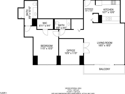 757 Orleans St, Chicago IL  60654-3514 exterior