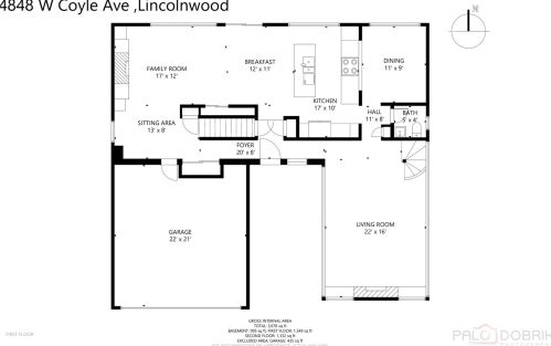 4848 Coyle Ave, Chicago IL 60645-3213 exterior