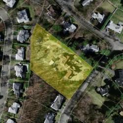 25 Drumlin Rd, Newton MA 02459-2806 aerial view