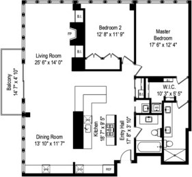 200 Delaware Pl, Chicago IL 60611-1798 exterior