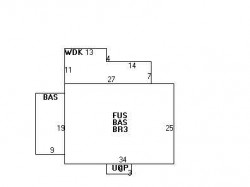 23 Vineyard Rd, Newton MA 02459-1003 floor plan