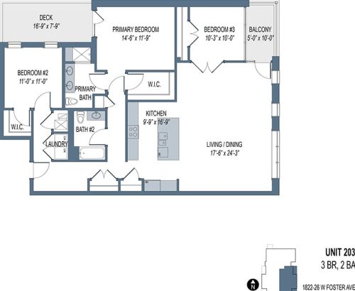 1824 Foster Ave, Chicago IL 60640-1052 exterior